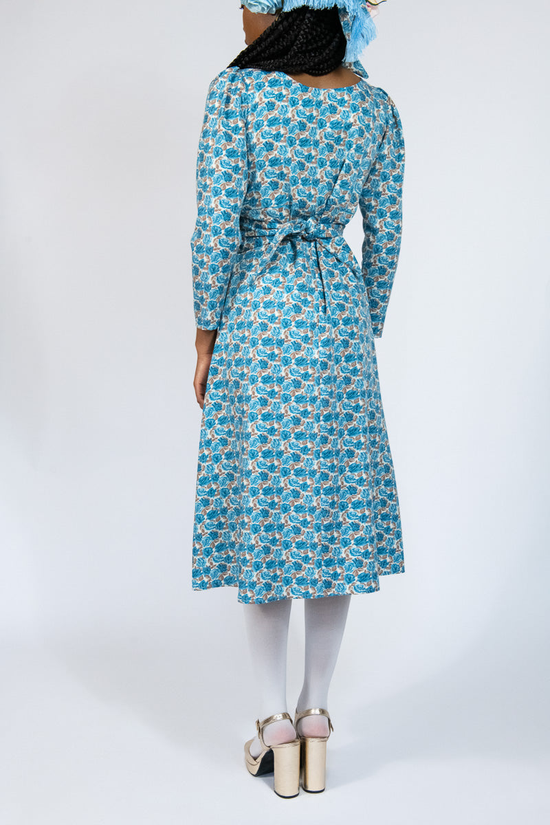 Veda Dress in Blue Rose – Rightful Owner